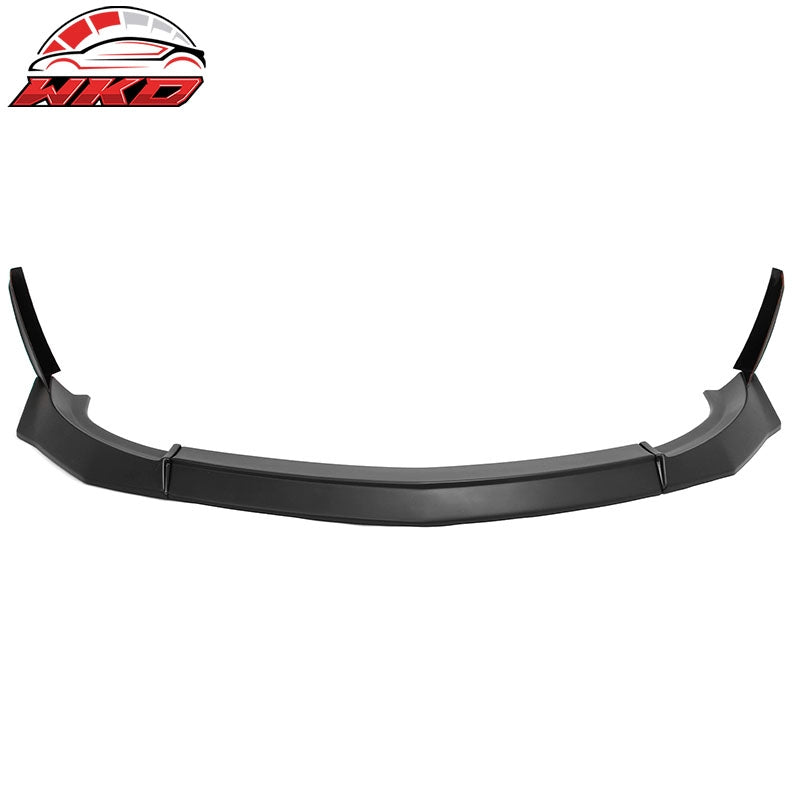 For 23-26 Nissan Z VRS Front Bumper Lip Chin Spoiler W/ Winglet Matte Black ABS