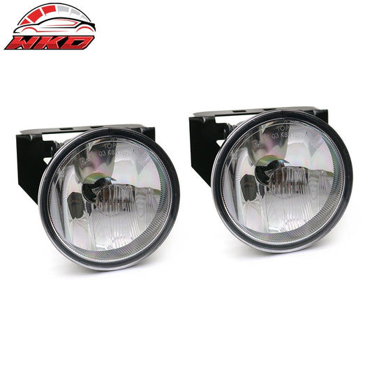Wholesale 92-99 Pontiac Bonneville SE 2PCS Front Bumper Fog Lights Lamps W/Clear Lens - Wikond Auto