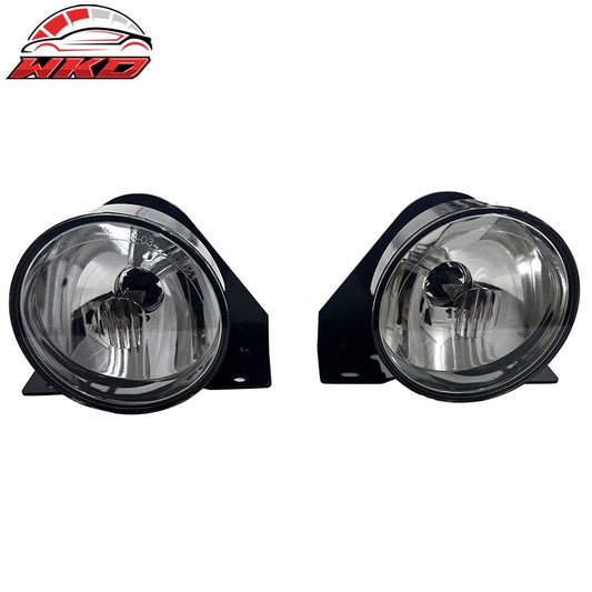Wholesale 92-98 Pontiac Grand Am Front Bumper Fog Lights Lamps W/Wiring Clear Lens
