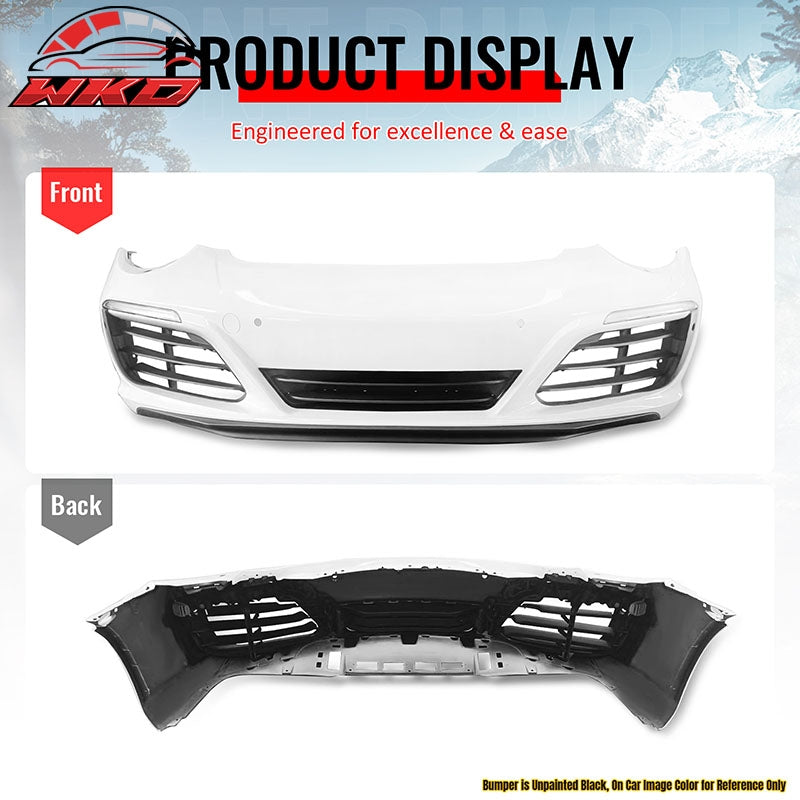 Wholesale 12-19 Porsche 911 OE Style Front Bumper Cover w/ DRL Upgrade 991.1 to 991.2 - Wikond Auto
