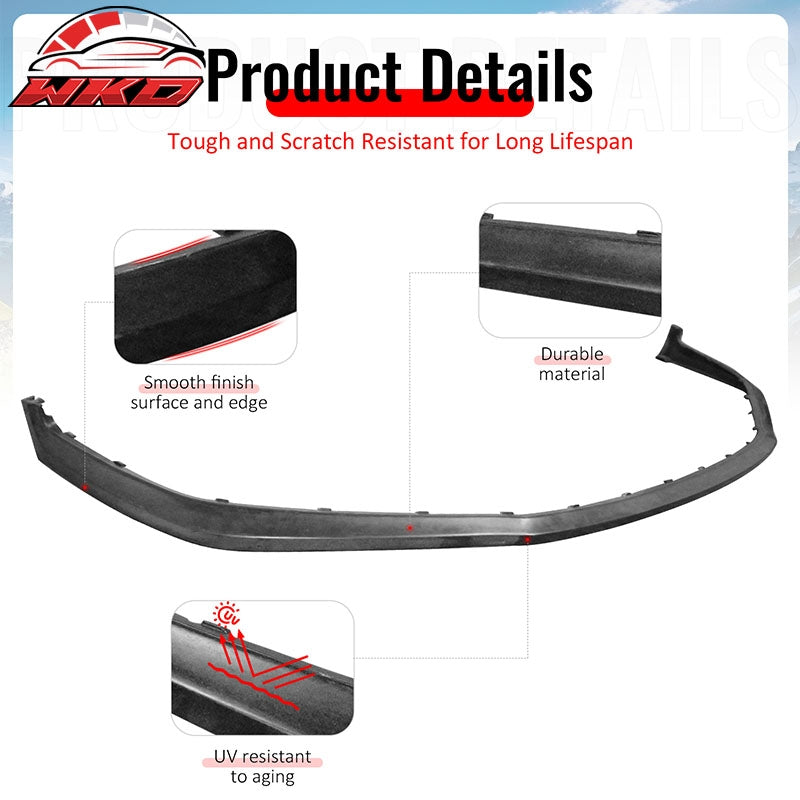 Wholesale 2016 Porsche 981 Cayman GT4 OE Style Front Bumper Lip Spoiler Unpainted PU - Wikond Auto