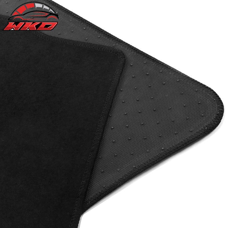Fits 15-26 Porsche Macan 4PCS Front Rear Auto Car Floor Mats Carpets Nylon Black