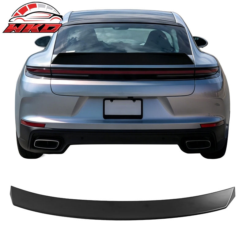 Wholesale 24-26 Porsche Panamera Duckbill Rear Trunk Lid Spoiler Wing Lip Matte Black