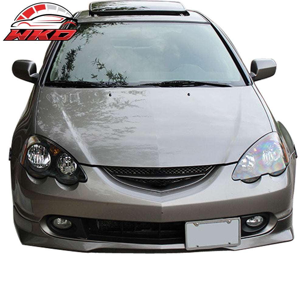 Fits 02-04 Acura RSX 2Dr Coupe DC5 EVO Style Front Bumper Lip Spoiler - PU