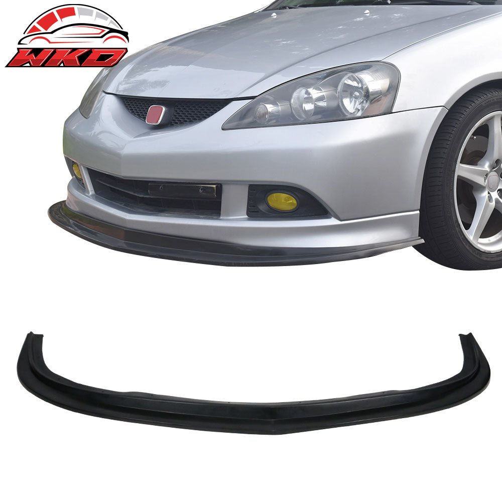 Fits 05-06 Acura RSX MDA Style Front Bumper Lip Spoiler Unpainted - PU