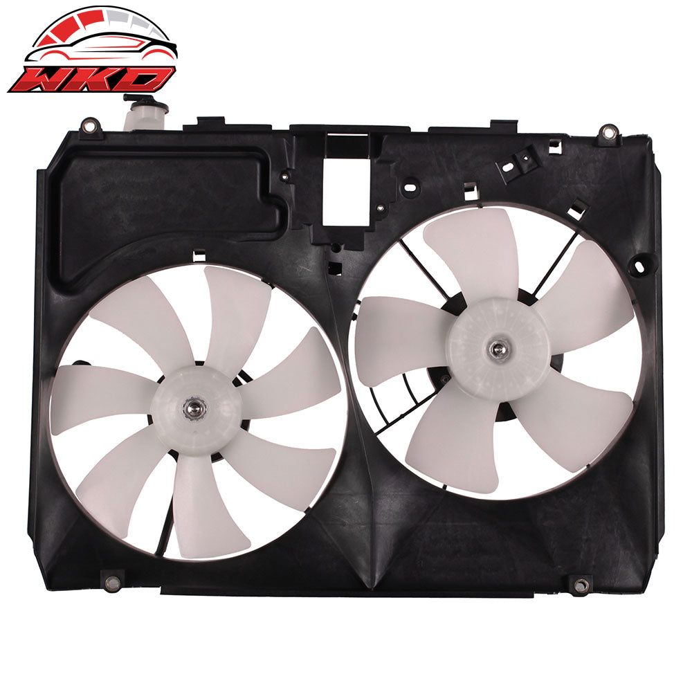 Fits 04-06 Lexus RX330 3.3L Engine A/C Condenser Dual Radiator Cooling Fan