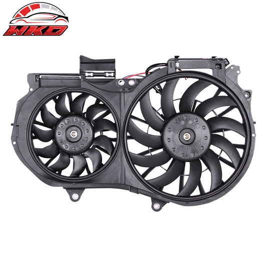 2005-08 Audi A4 GEN 3 2003-09 A4 Cabrio Radiator Dual Cooling Fan Assembly | Wholesale
