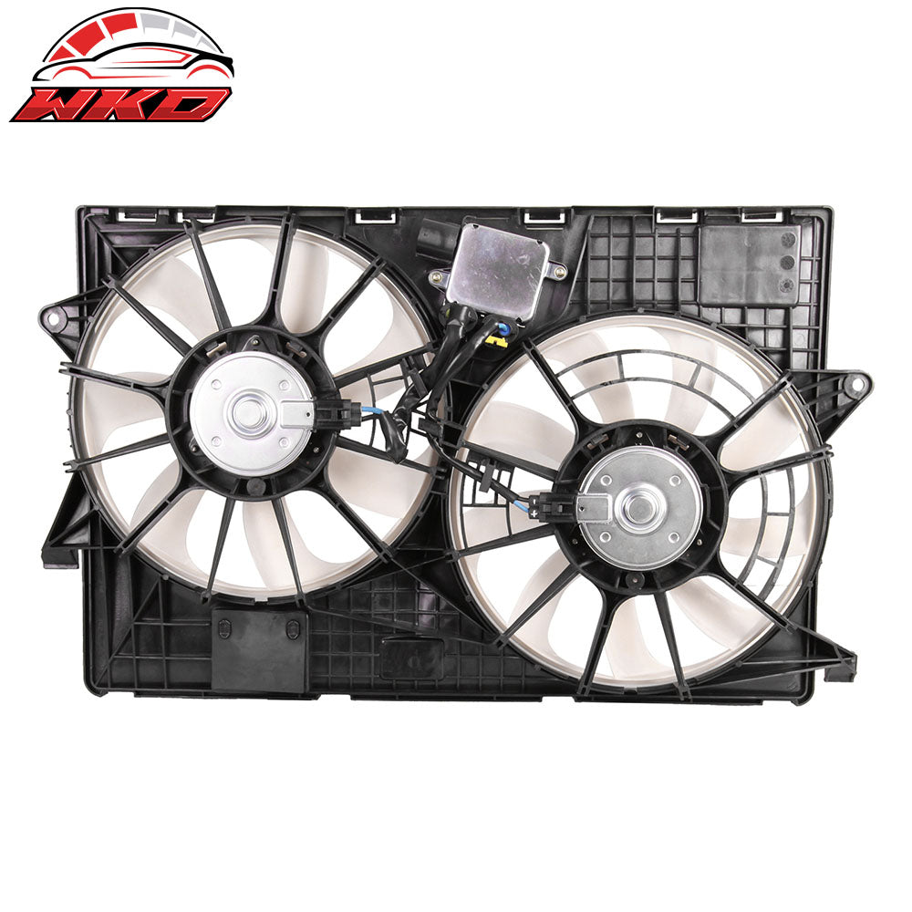 2014-22 Jeep Cherokee 2.4L/3.2L HD Cooling Fan Dual A/C Condenser Assembly | Wholesale