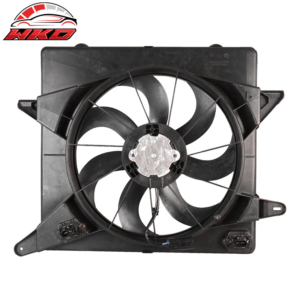 Fits 12-16 Cadillac SRX 3.6L 10-11 SRX 3.0L Radiator Cooling Fan Assembly Kit