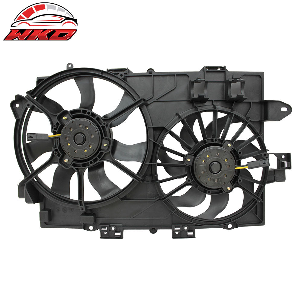 Fits 06-08 Chevy Equinox/Pontiac Torrent 3.4L Radiator Dual Cooling Fan Assembly