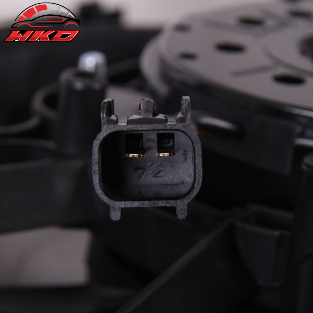 Fits 2008 Chevy Equinox& Pontiac Torrent 3.6L Electric Radiator Dual Cooling Fan