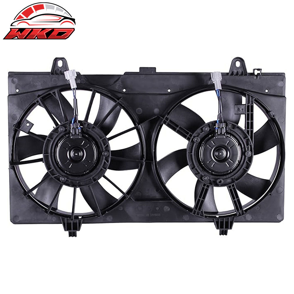 For 07-17 Nissan Sentra 2.0L Engine Cooling Fan Dual Condenser Radiator Assembly
