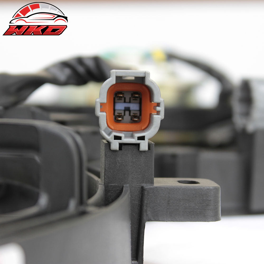 Fits 09-14 Nissan Murano 11-17 Quest V6/3.5L Radiator Dual Cooling Fan Assembly