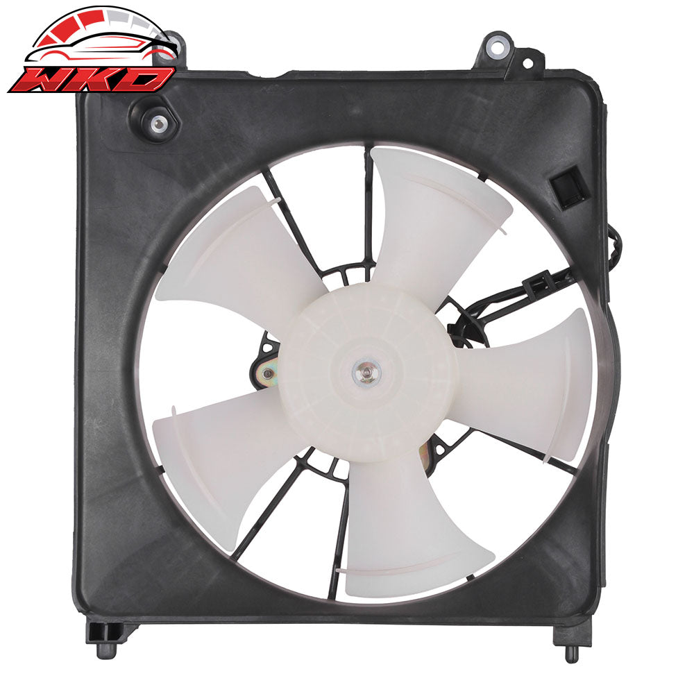Fits 09-14 Honda FIT 1.5L Engine Cooling Fan Radiator Assembly Kit Replacement