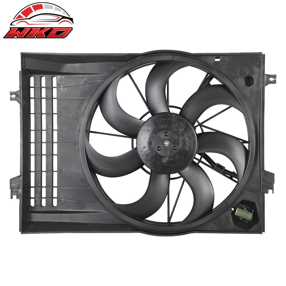 Fits 05-09 Hyundai Tucson 05-07 Kia Sportage 2.7L Cooling Fan Radiator Assembly
