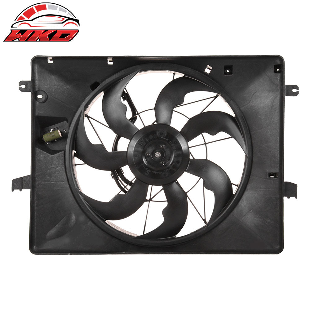2013-14 Hyundai Genesis Coupe L4/2.0L W/ Resistor Engine Cooling Fan Assembly | Wholesale