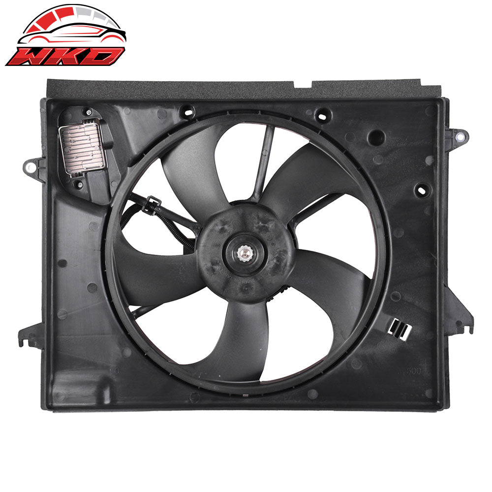 Fits 18-19 Hyundai Sonata L4/2.4L With PWM Cooling Fan Single Radiator Assembly