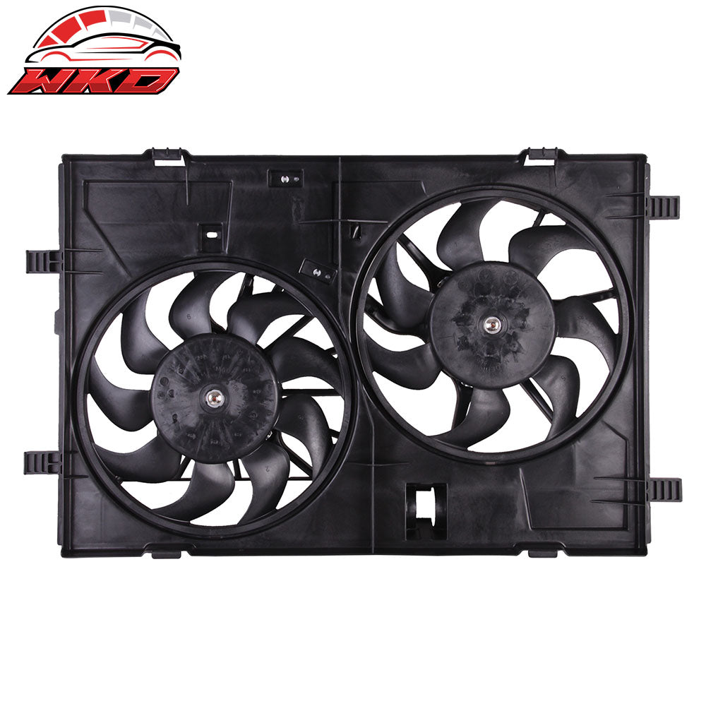 2009-10 Mazda 6 2.5L/3.7L Radiator A/C Condenser Dual Cooling Fan Assembly | Wholesale