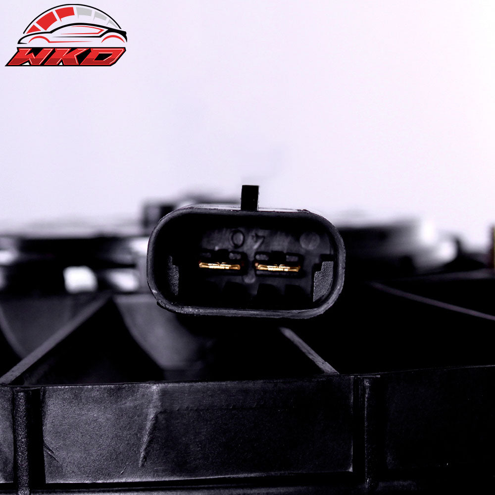 Fits 06-10 Pontiac G6 07-10 Saturn Aura 3.5L/3.6L/3.9L Radiator Dual Cooling Fan