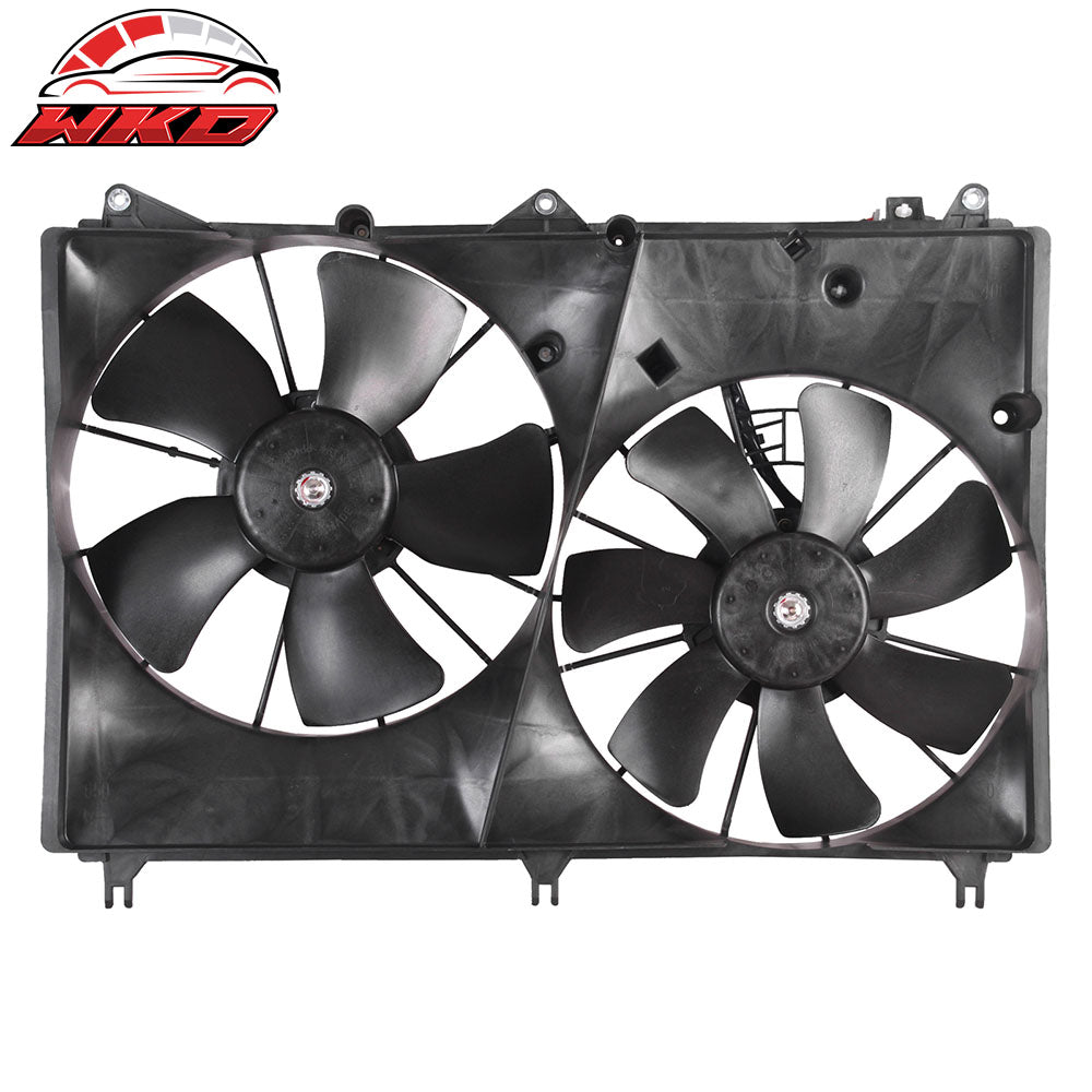 Fits 06-13 Suzuki Grand Vitara 2.4L/2.7L/3.2L Engine Dual Radiator Cooling Fan
