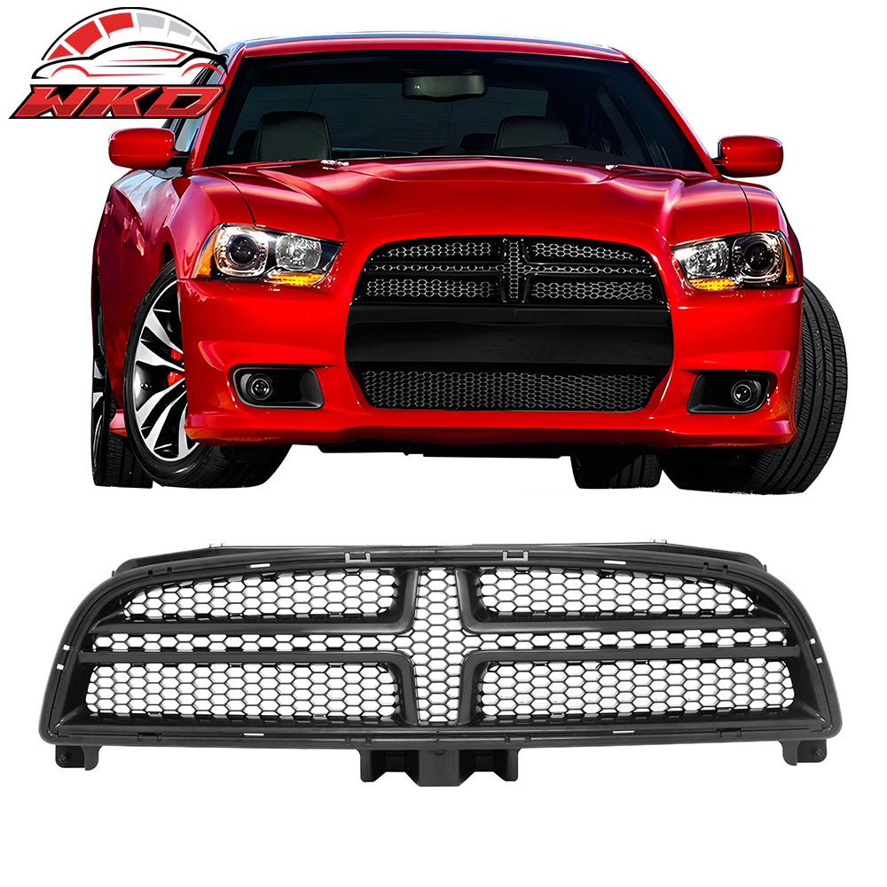 2012-14 Dodge Charger SRT8 OE Factory Style Front Upper Radiator Grille - ABS | Wholesale