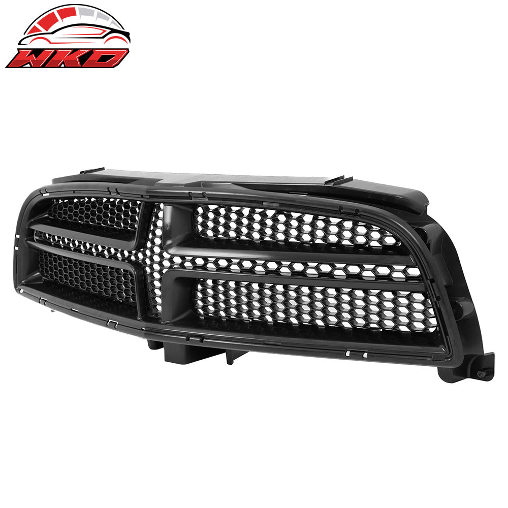 Fits 12-14 Dodge Charger SRT8 OE Factory Style Front Upper Radiator Grille - ABS