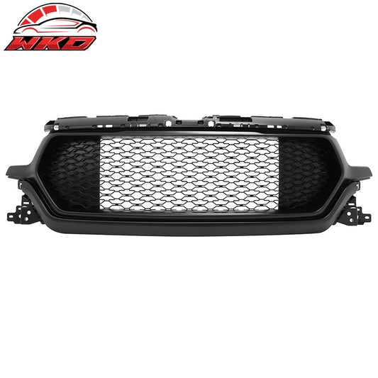 Wholesale 19-24 Ram 1500 Longhorn Honeycomb Front Bumper Hood Grille Matte Black ABS - Wikond Auto