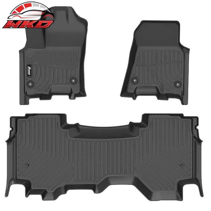 Wholesale 25-26 Ram 1500 Quad Cab TPE All Weather 3D Floor Mats Cargo Liner Carpets