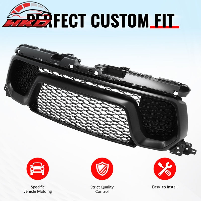 Wholesale For 19-24 Ram 1500 Rebel OE Style Front Bumper Hood Grille Cover Matte Black ABS - Wikond Auto