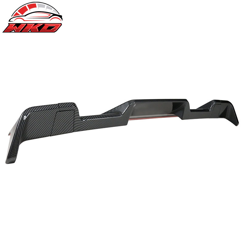 Wholesale 13-18 Ram 1500 All Cab & Bed Size IKON Carbon Fiber Print ABS Roof Spoiler
