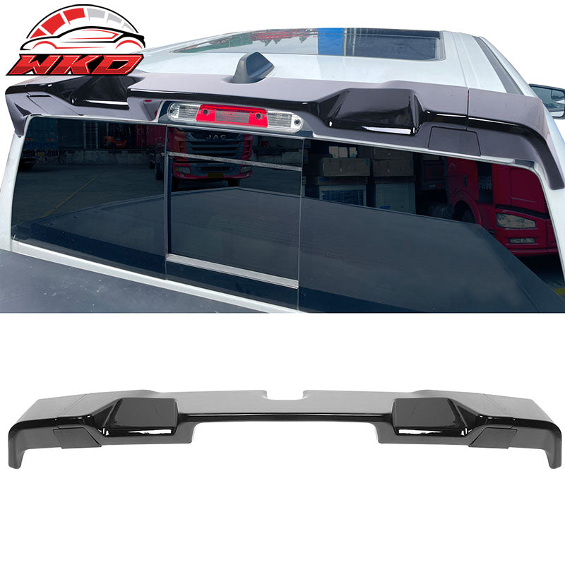 Fits 19-25 Ram 1500 IKON Style Roof Spoiler Gloss Black - ABS