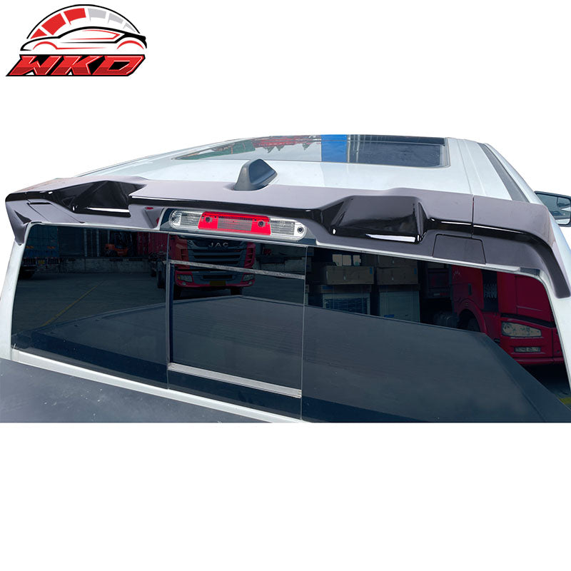 Fits 19-25 Ram 1500 IKON Style Roof Spoiler Gloss Black - ABS