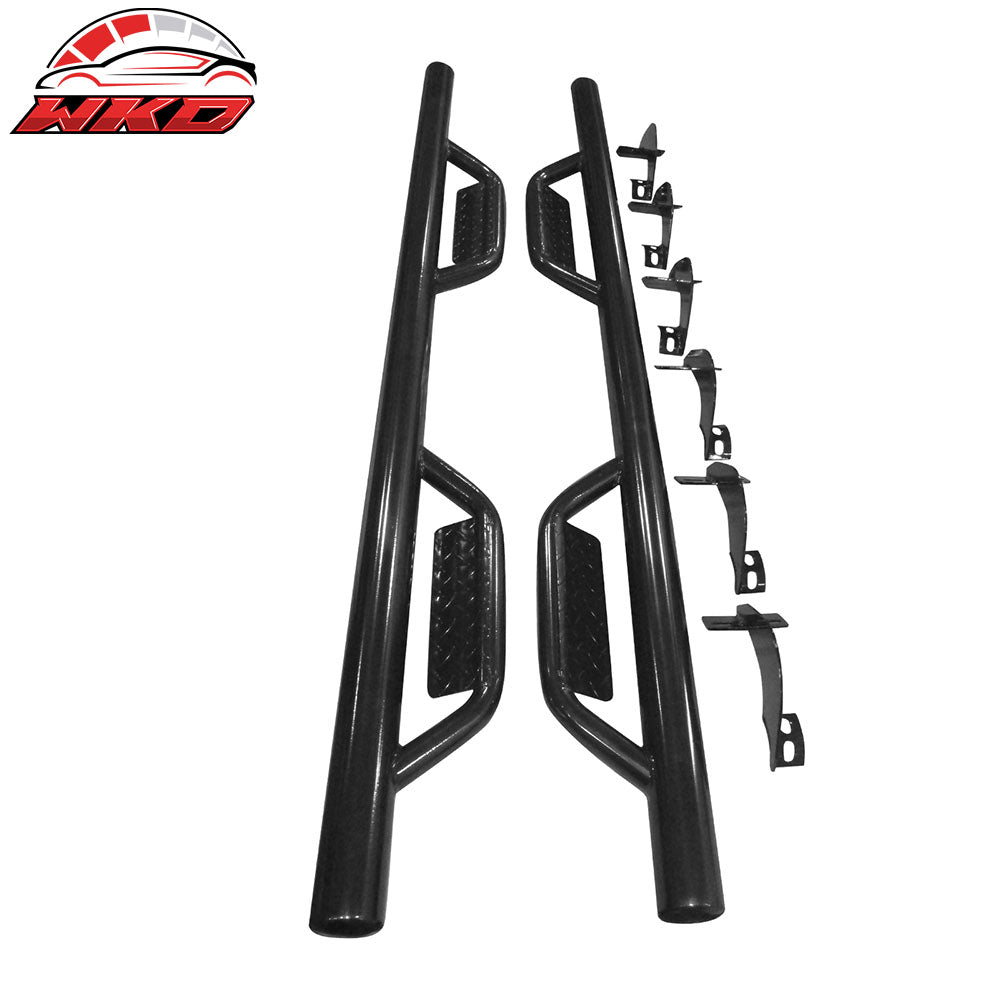 Fits 09-18 Dodge Ram 1500 2500 3500 Quad Cab Side Step Running Boards Nerf Bars