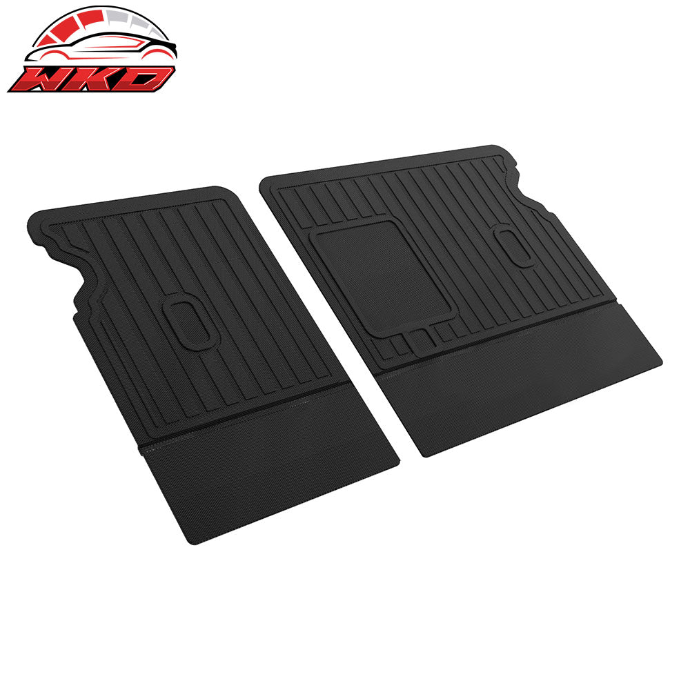 Fits 18-25 Volvo XC60 TPE Rear Backrest Mat All Season Seat Back Protector Liner