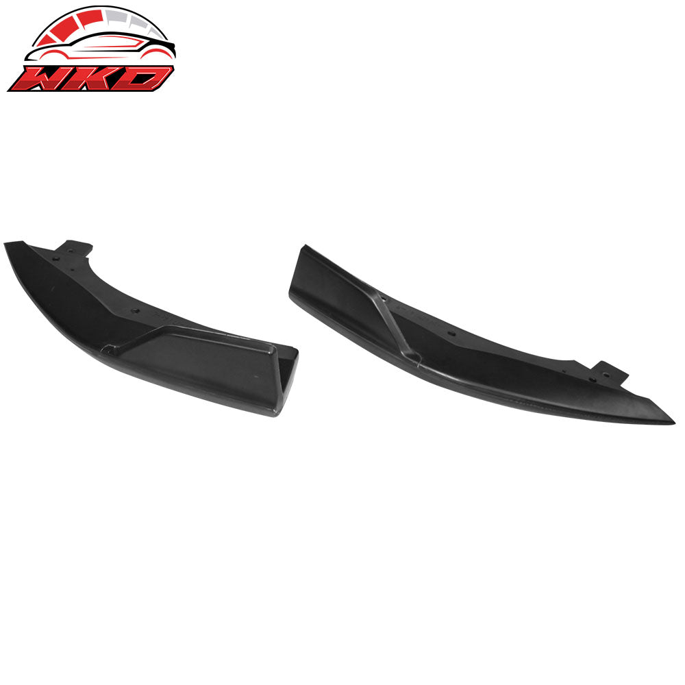 Fits 19-22 Toyota Corolla E210 Hatchback T Style Matte Black Rear Bumper Aprons