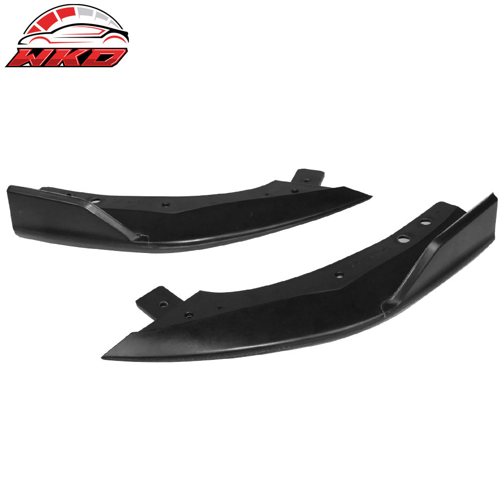 Fits 19-22 Toyota Corolla E210 Hatchback T Style Matte Black Rear Bumper Aprons