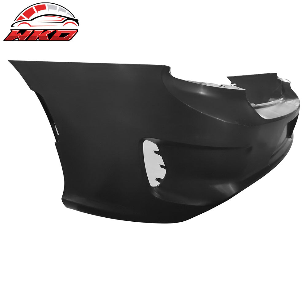 Fits 15-23 Charger Rear Bumper Conversion w/ Matte Black Rear Diffuser Lip PP