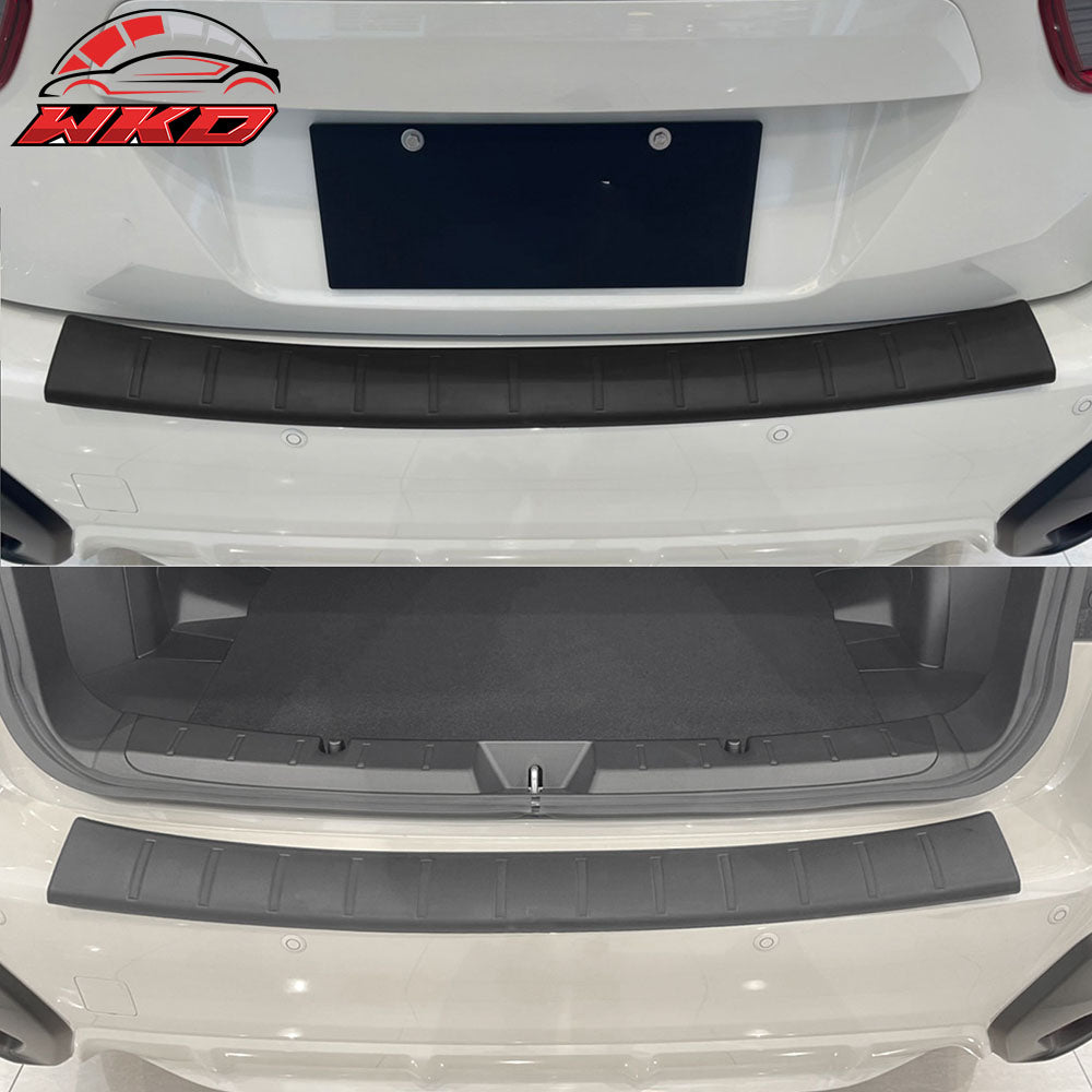 Fits 18-23 Subaru XV Crosstrek Rear Bumper Cover Protector Step Plate Pad Guard