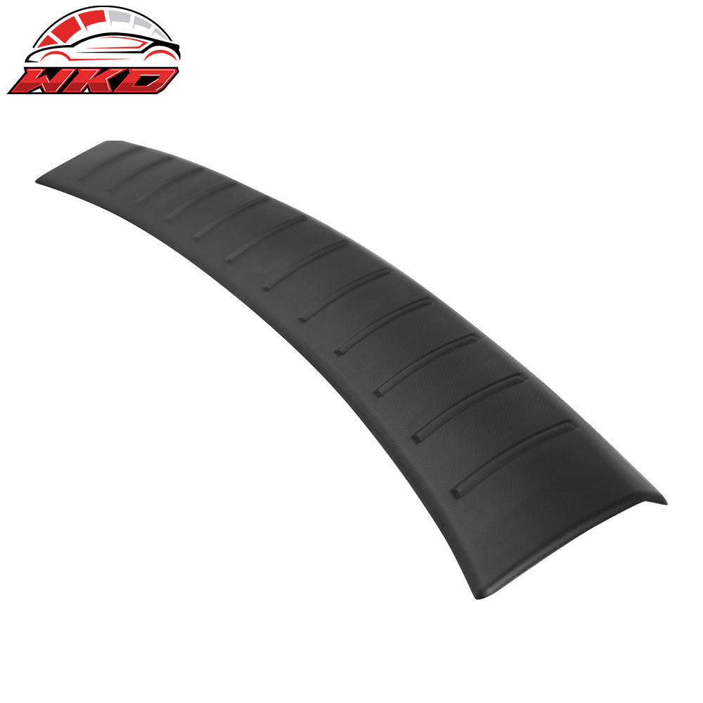 Fits 18-23 Subaru XV Crosstrek Rear Bumper Cover Protector Step Plate Pad Guard