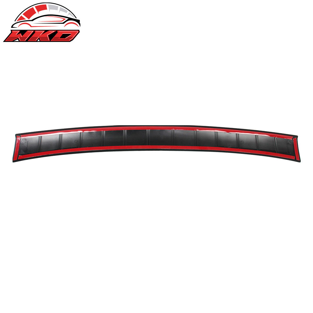 Fits 18-23 Subaru XV Crosstrek Rear Bumper Cover Protector Step Plate Pad Guard