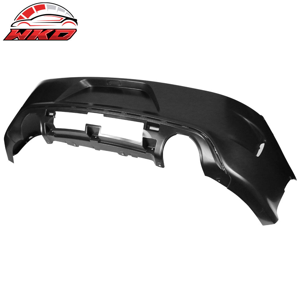 Fits 15-23 Dodge Charger Rear Bumper Cover + Rear Diffuser Quad Exhaust PP