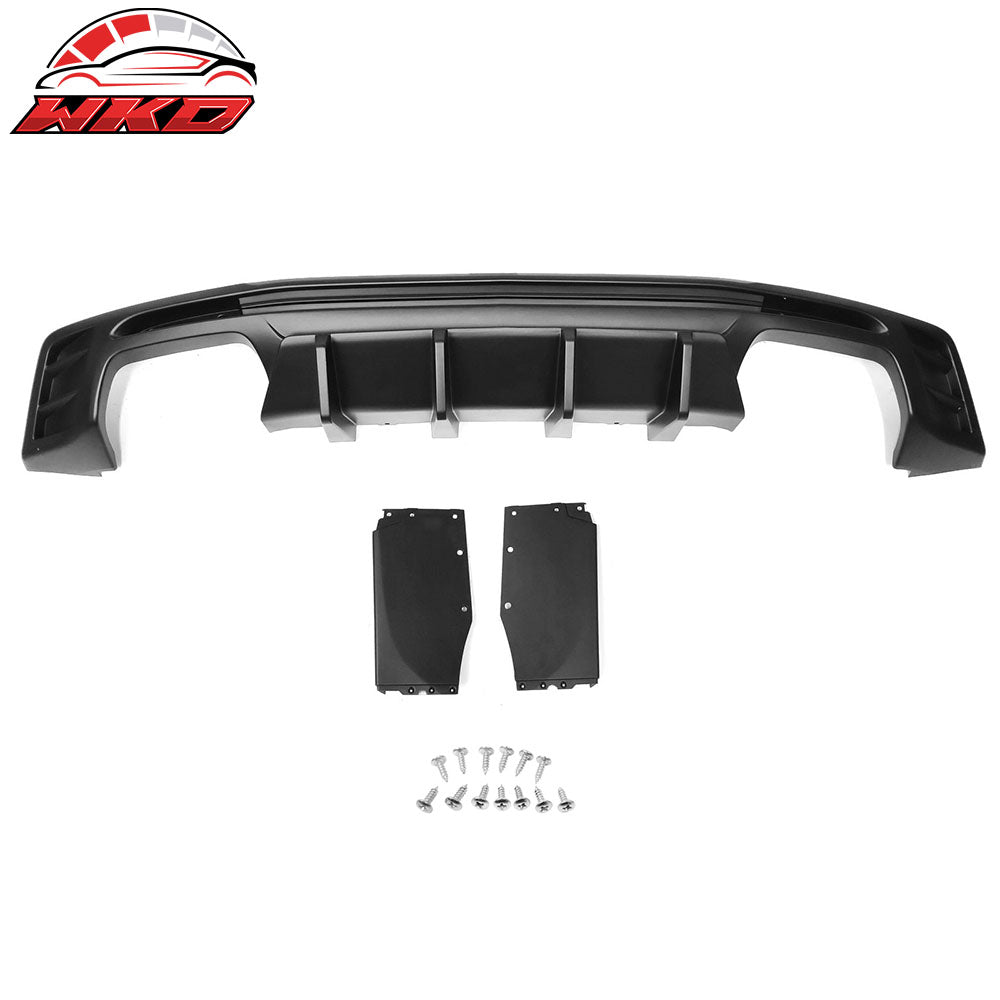 Fits 19-24 Camaro OE Style Replacement Rear Bumper Cover w/ IKON Matte Diffuser