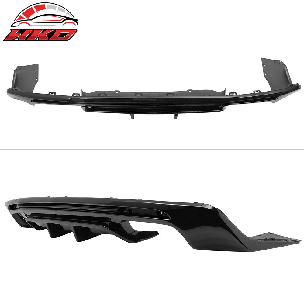 Fits 19-24 Chevy Camaro OE Style Replacement Rear Bumper Cover w/ Gloss Diffuser