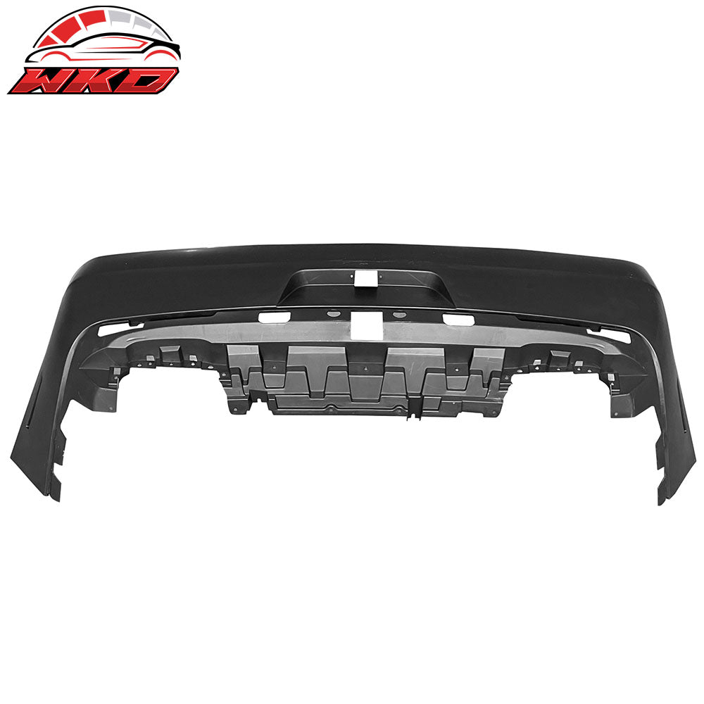 Wholesale 08-14 Dodge Challenger 2015+ SRT Hellcat Style Rear Bumper Cover V1 Diffuser