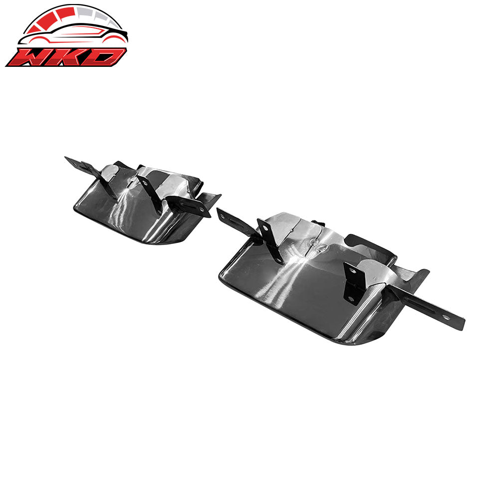 Wholesale 08-14 Dodge Challenger 2015+ SRT Hellcat Style Rear Bumper Cover V2 Diffuser