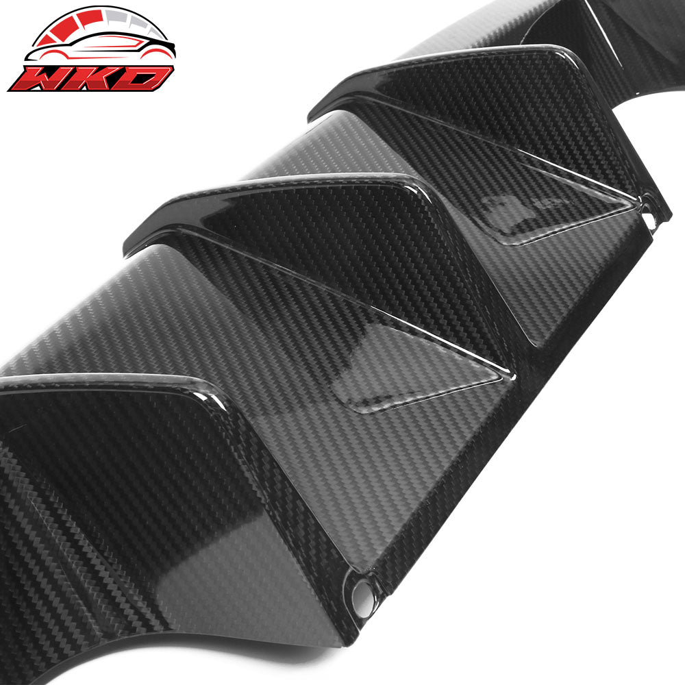 Dry Carbon Fiber Fits 21-25 G80 M3 G82 G83 M4 Competition Rear Bumper Diffuser