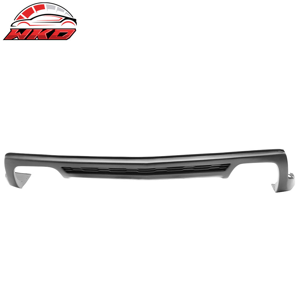 Fit 10-13 Chevy Camaro ZL1 Style Rear Bumper Diffuser Lip Lower Cover Valance