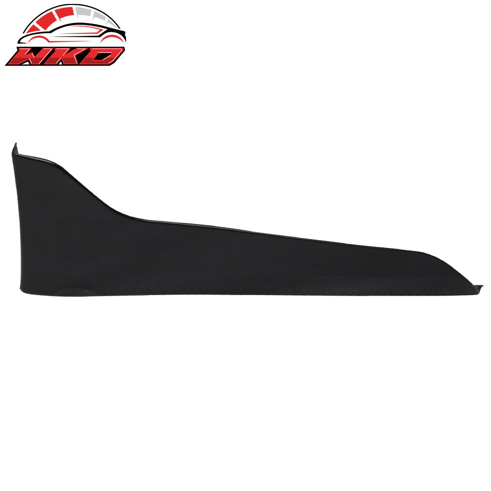 Fits 14-23 Infiniti Q50 2PCS Rear Bumper Lip Aprons Cap Fender Mud Flap Trim ABS
