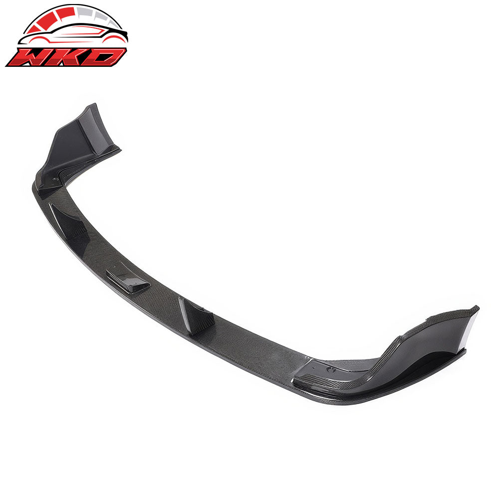 Fits 20-25 Toyota GR Supra A90 A91 MZ Speed Rear Bumper Lip Gloss Carbon Fiber