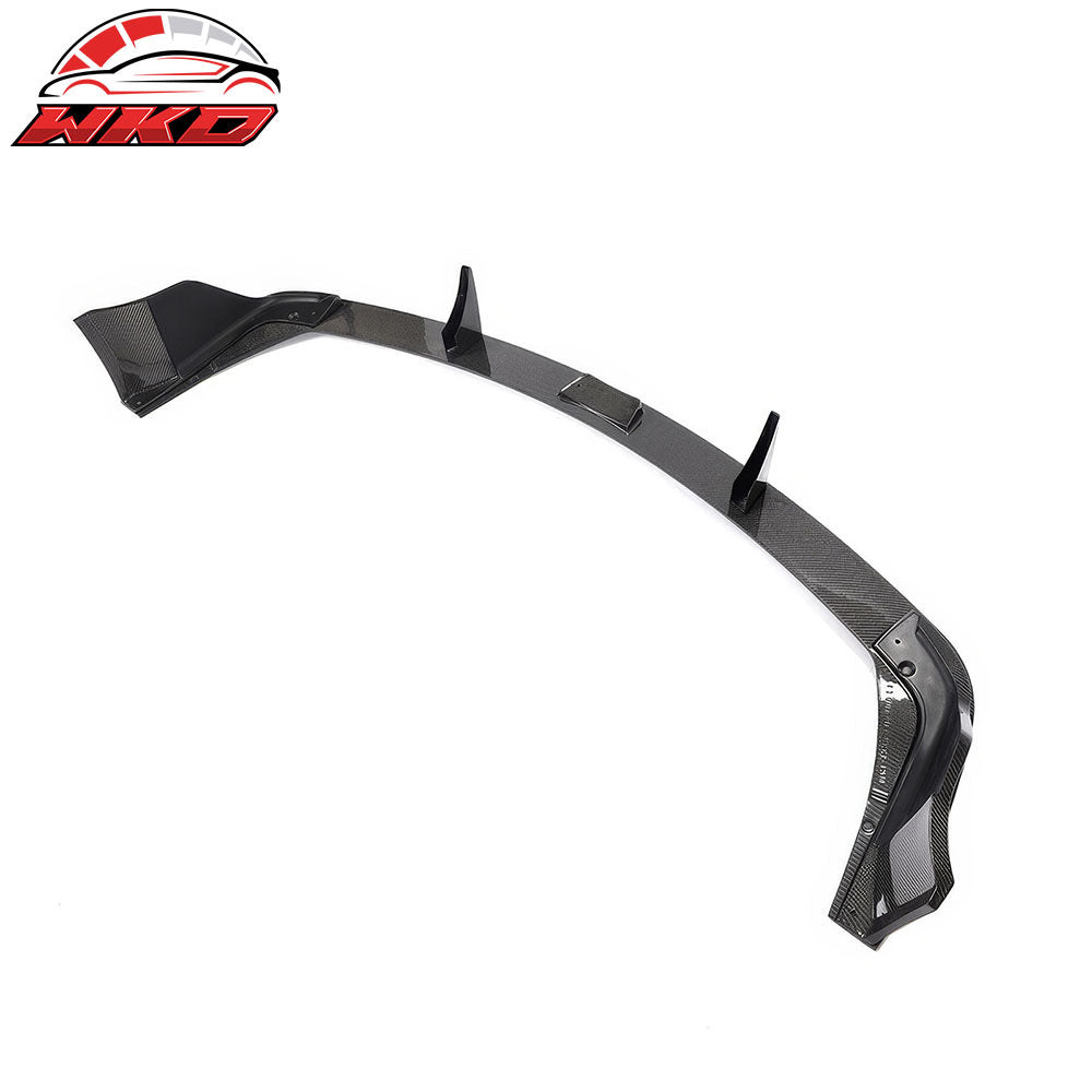 Fits 20-25 Toyota GR Supra A90 A91 MZ Speed Rear Bumper Lip Gloss Carbon Fiber